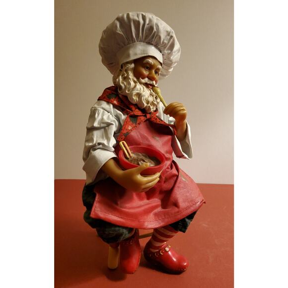 Clothique Santa Chef Figurine - Picture 5 of 5